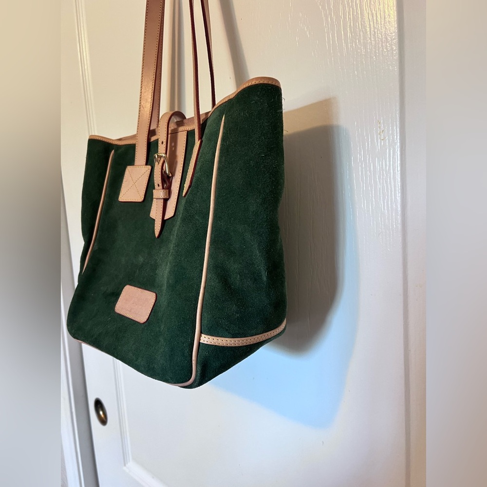 VINTAGE DOONEY & BOURKE Suede Leather Tote Bag - Picture 6 of 16